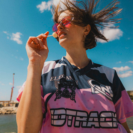 EDM festival custom rave jersey with QR code –