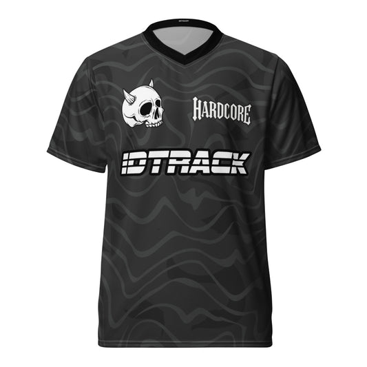 EDM festival custom rave jersey with QR code – Black Waves