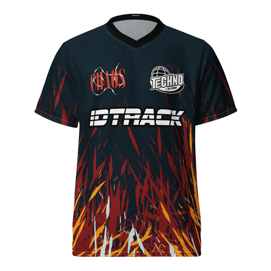 EDM festival custom rave jersey with QR code – Devil's Flames