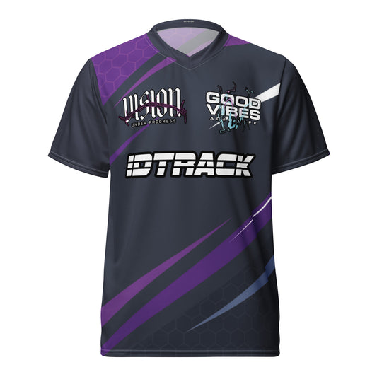 EDM festival custom rave jersey with QR code – Purple Handles