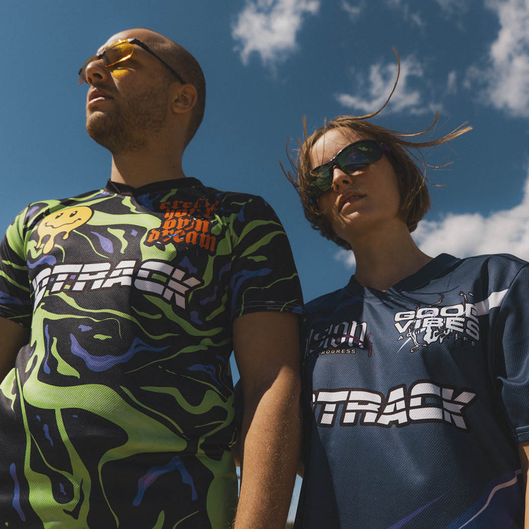 EDM festival custom rave jersey with QR code –