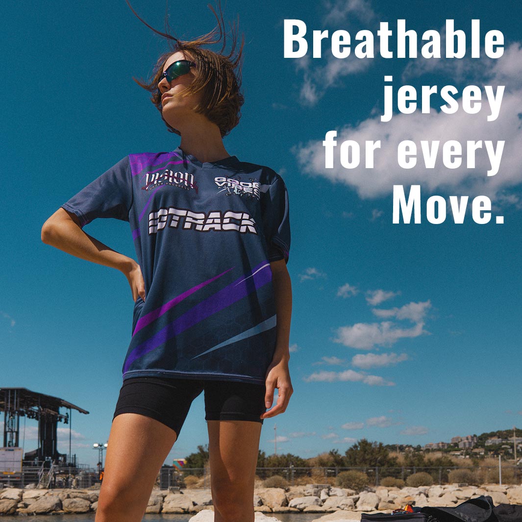 EDM festival custom rave jersey with QR code –