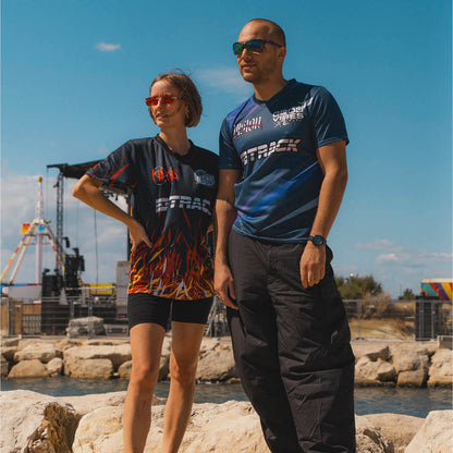 EDM festival custom rave jersey with QR code –